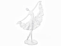 Интерьерная статуэтка Lefard Ballerina 40 см White AL120199 UL, код: 7597327