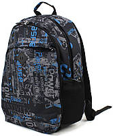 Городской рюкзак Wallaby 147.43 16L Серый с синим DH, код: 8390325