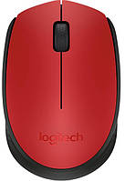 Мышь Logitech Wireless Mouse M171 Red (6275138) GG, код: 5545338