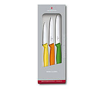 Набор кухонных овощных ножей Victorinox Swiss Classic Paring Set 3 шт Разноцветные (6.7116.31 TP, код: 1709178