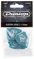 Медиаторы Dunlop 417P1.14 Gator Grip Player's Pack 1.14 mm (12 шт.) EJ, код: 6555526