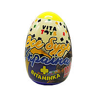 Конструктор в яйце Все буде Украина Vita Toys VTK 0090 100 деталей PK, код: 8029517
