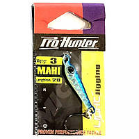 Пилькер Prohunter Mahi with single hook 3g Бирюзовый (1013-9637.00.79) BK, код: 8196275