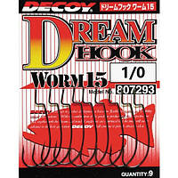 Крючок Decoy Worm 15 Dream Hook 1 0 9 шт уп (1013-1562.00.14) UP, код: 7689524