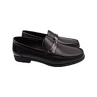 Туфлі чоловічі Cosottinni чорні натуральна шкіра 383-22LTCP 41 UL, код: 7487001
