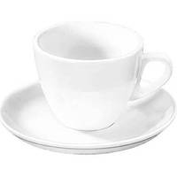 Чашка для кофе 110 мл WILMAX с блюдцем 993174 WIL BX, код: 8190787