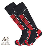 Шкарпетки гірськолижні Nordica All Mountain 2 Packs (2 пари) L 43-46 black/red (10928-3009L17-46) Отличное