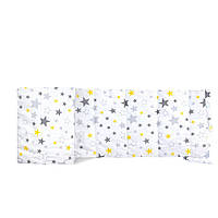 Бортики на кроватку Cosas YELLOW STAR Ранфорс 30х180 см Белый DH, код: 7691861