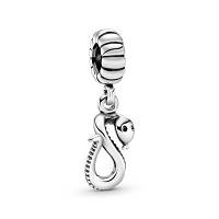 Серебряный шарм Pandora Китайский зодиак змея 791100 QT, код: 7360872