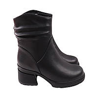 Ботинки женские Vidorcci черные натуральная кожа 78-24ZHC 40 XN, код: 8333734