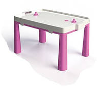 Стол детский + аэрохоккей комплект для игры DOLONI TOYS Розовый (R045803) GR, код: 2460454