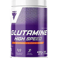 Глютамін для спорту Trec Nutrition Glutamine High Speed 400 g 20 servings Cherry Black Curr IN, код: 7847550
