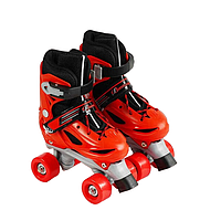 Роликові ковзани Best Roller 31-34 Red (141169) ET, код: 8327821