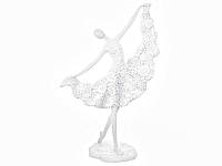 Интерьерная статуэтка Lefard Ballerina 40 см White AL120199 UP, код: 7597327