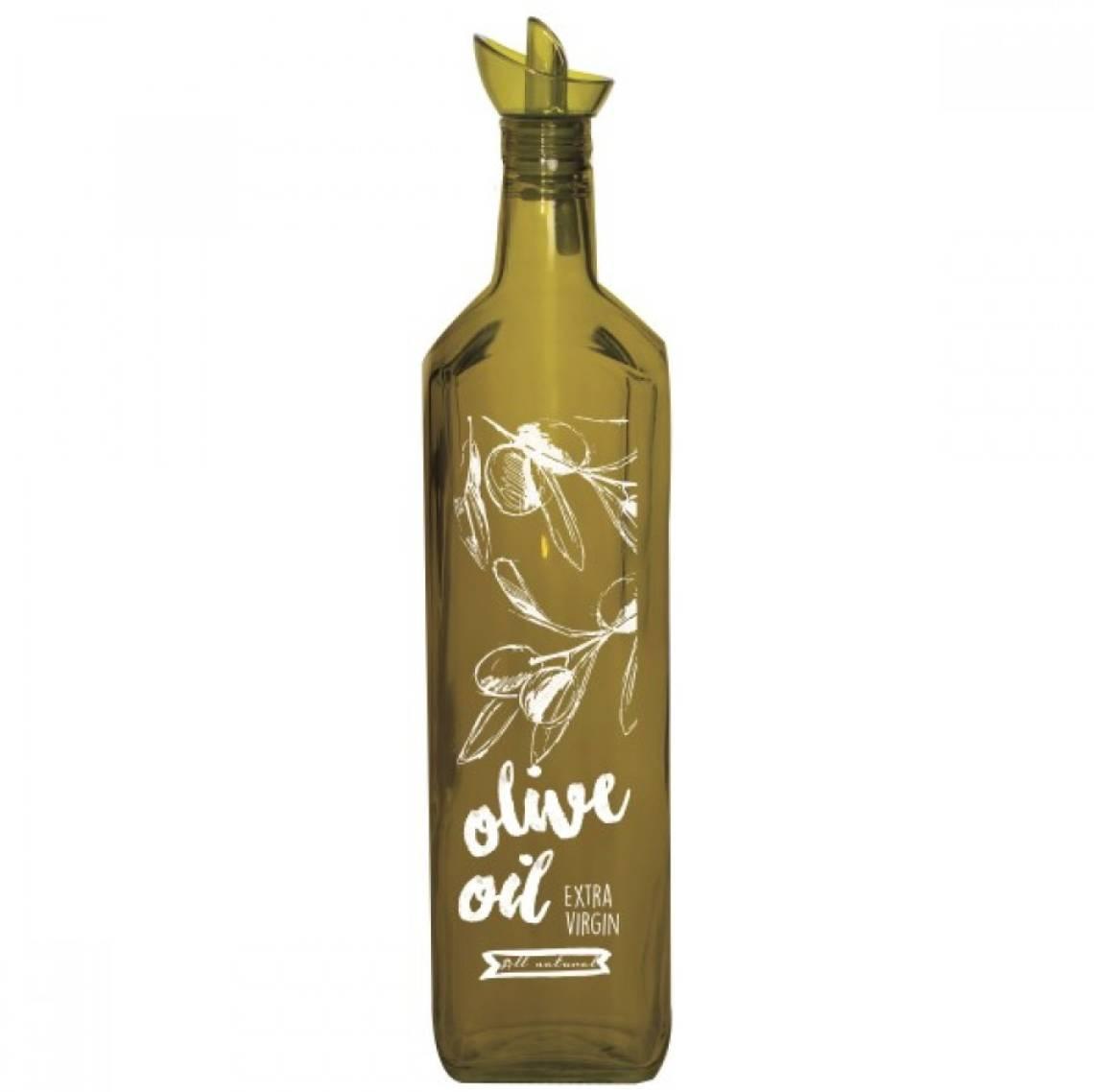 Пляшка для олії 1000 мл Herevin OilVinegar Bottle-Green-Olive 151079-068 SC, код: 8195263