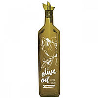 Пляшка для олії 1000 мл Herevin OilVinegar Bottle-Green-Olive 151079-068 SC, код: 8195263