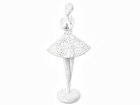 Интерьерная статуэтка Lefard Ballerina 33.5 см White AL120201 UT, код: 7597329