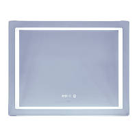 Зеркало Mixxus Style MR03-90x70 (часы, LED-подсветка, антизапотевание) (MI6007) QT, код: 8406041