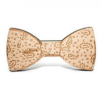 Деревянная галстук бабочка Gofin С узором Gbdk-5005 DH, код: 7474605