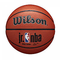 Мяч баскетбольный Wilson NBA W JR NBA AUTH INDOOR OUTDOOR BSKT (05) MY, код: 7815330