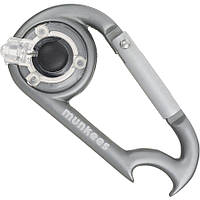 Брелок-карабин Munkees Carabiner Led with Bottle Opener Grey (1012-1089-GY) CS, код: 6504991