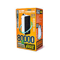 Универсальная мобильная батарея Remax 80000mAh Black and White (1259615310) z113-2024