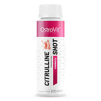 Цитруллин для спорта OstroVit Citrulline Shot 24 х 100 ml Cranberry XN, код: 7845097