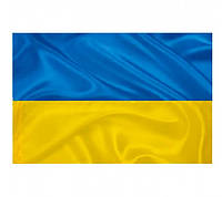 Флаг Украины BookOpt атлас 90*135 см BK3026 IN, код: 7821472