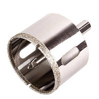 Сверло корончатое алмазное по стеклу и керамике 60мм с центровочным сверлом Alloid (GS-70060)
