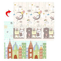 Дитячий двосторонній термокилимок 180-120 см (аналог Parklon) арт. C-15222