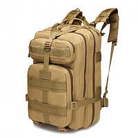 Тактический штурмовой рюкзак Dominatore ES Assault 30L литров Койот Песочный 45x27x22 UL, код: 7953619