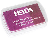 Чернильная подушечка Heyda 9 x 6 см Розовые тона 204888465 GR, код: 2553031