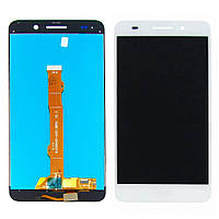 Дисплей для Huawei Y6 II CAM-L21 Honor 5A CAM-AL00 с сенсором White (DH0664-1) UP, код: 1347467