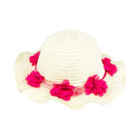 Капелюх літній дитячий Summer hat віночок 48-50 Білий (17519) PK, код: 1895916