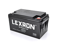 Аккумуляторная батарея Lexron LR-12-65 12V 65 Ah UL, код: 8331655