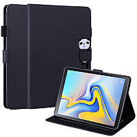 Чехол-книжка Animal Wallet Samsung Galaxy Tab A 10.5 T590 T595 T597 Panda Черный UL, код: 8096924