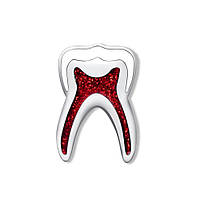Пин BROCHE Зуб серебристый BRGV113548 UL, код: 8062243