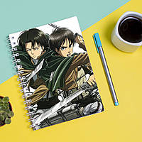 Скетчбук Sketchbook блокнот для рисования с принтом Shingeki no Kyojin 4 А3 Кавун 48 GT, код: 8301590