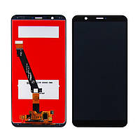 Дисплей для Huawei для P Smart FIG-LX1 P Smart Dual Sim FIG-L21 із сенсором Black (DH0651-3) QT, код: 1347107