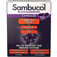 Бузина Sambucol Black Elderberry Immuno Forte 30 Caps z113-2024