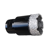 Вакуумная алмазна коронка для плитки Drills-King 35 мм М14 S-Body Technology ML, код: 8368228