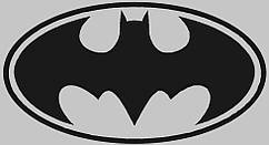 Вінілова наклейка на авто — Batman (від 10х15 см)