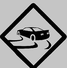 Вінілова наклейка на авто — Drift (від 15х15 см)