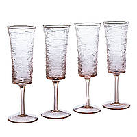 Набор бокалов для шампанского 4 шт Veronese Izis 250 мл AL71319 NB, код: 6869825