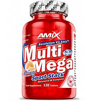 Витаминно-минеральный комплекс для спорта Amix Nutrition MultiMega Stack 120 Tabs TO, код: 7911144