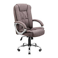 Офисное кресло руководителя Richman California Хром M1 Tilt Капучино z113-2024