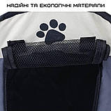 Великий манеж для собак і кішок переносний 114 см Zmaker Водонепроникний Сірий (604) SC, код: 7886585, фото 4