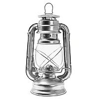 Керосиновая лампа фонарь Mil-Tec 23 см silver 14961000 PR, код: 8446986