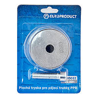 Насадка плоска для паяльника Europroduct EP.WS032 PPR труб 32 mm (EP6100) SC, код: 8406084