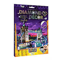 Набор креативного творчества Tower Bridge Danko Toys DD-01-03 DIAMOND DECOR QT, код: 8258631